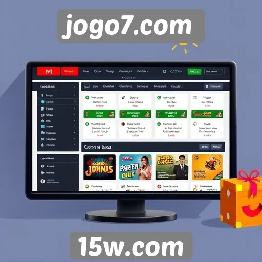 análise da interface do usuário do jogo7.com